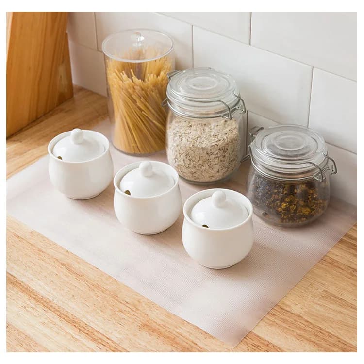 COWINLIFE Food Grade Diamond Textured EVA Anti Slip Mat Rolls Washable Kitchen Table Placemat Fridge Cabinet Shelf Liner Drawer Mat detail 5