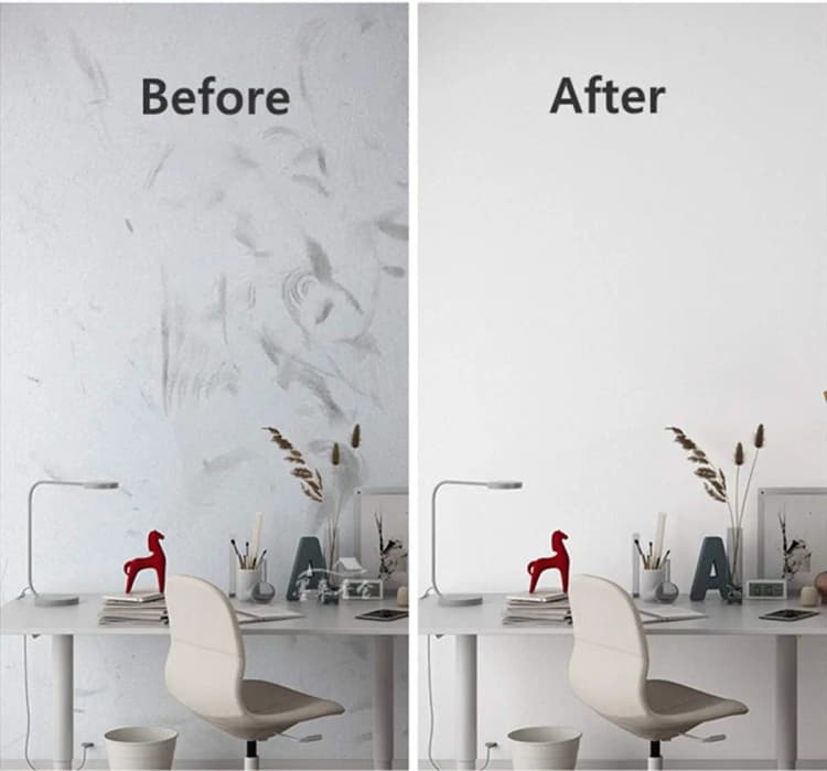 COWINLIFE Solid White Wall Sticker Moisture-Proof Cabinet Wallpaper Waterproof Room Stickers Removable Self Adhesive Wallpaper Rolls detail 4