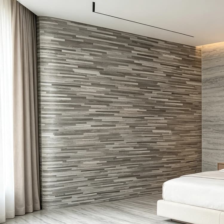 COWINLIFE Wood Wallpaper Waterproof Wall Stickers Home Decor Peel and Stick Tile Wood Vinyl Flooring Roll for Living Room Furniture detail 3