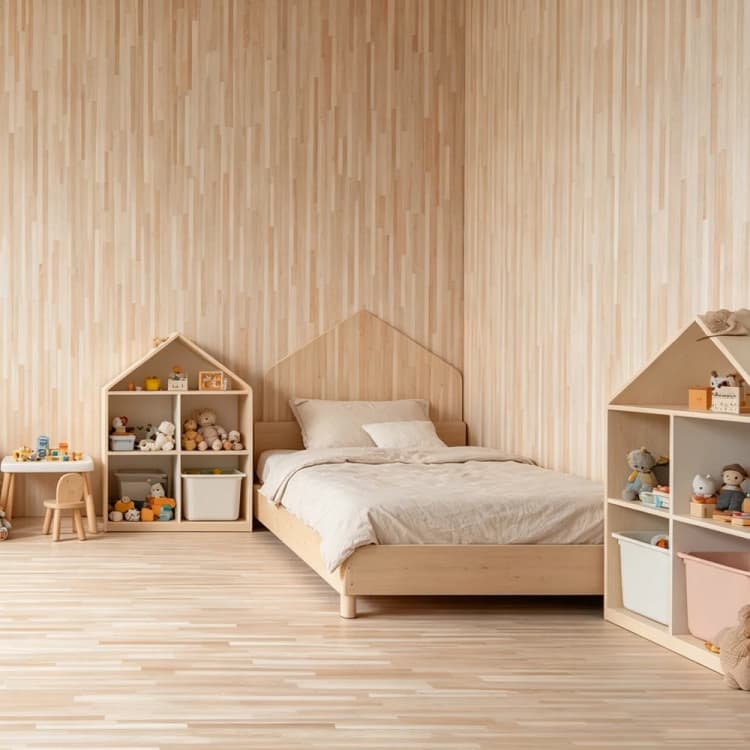 COWINLIFE Wood Wallpaper Waterproof Wall Stickers Home Decor Peel and Stick Tile Wood Vinyl Flooring Roll for Living Room Furniture detail 4