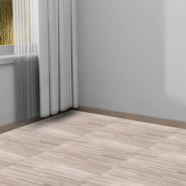 COWINLIFE Gray Wood Grain Peel Stick Wallpapers Vinyl Wrap Strips Wood Wallpaper Waterproof for Living Room Furniture Cabinet Doors detail 4
