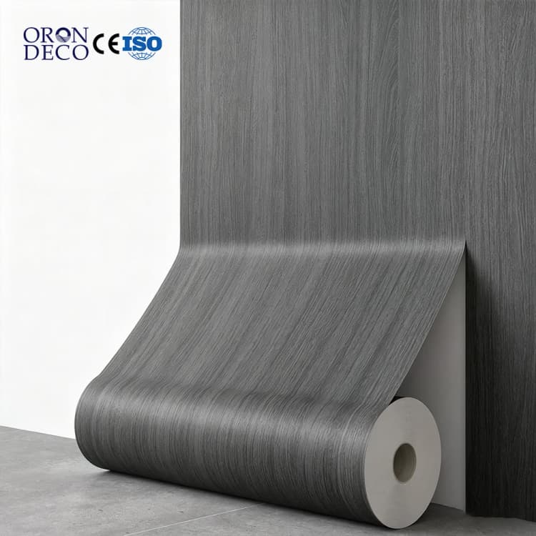COWINLIFE 3d Wood Wallpaper Waterproof Luxury Home Decor Self Adhesive Wallpaper Rolls Kitchen Wall Sticker for Living Room Furniture detail 1