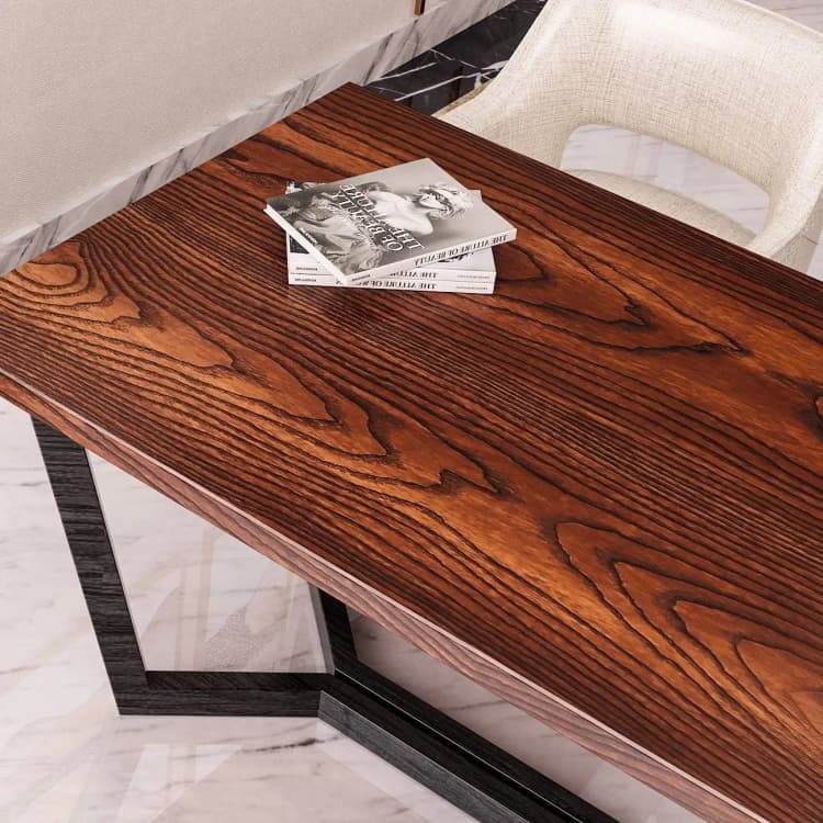 3D Wood Grain Wall Sticker Waterproof PVC Self-Adhesive Wallpaper Roll Luxury Peel&Stick Decorative Film for Cabinet Renovation detail 6