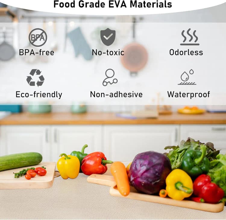 COWINLIFE Waterproof OEM/ODM Custom EVA Cabinet Mat Non-Slip Roll Waterproof Cut Size Liner for Kitchen Drawers Shelves & Countertops detail 6