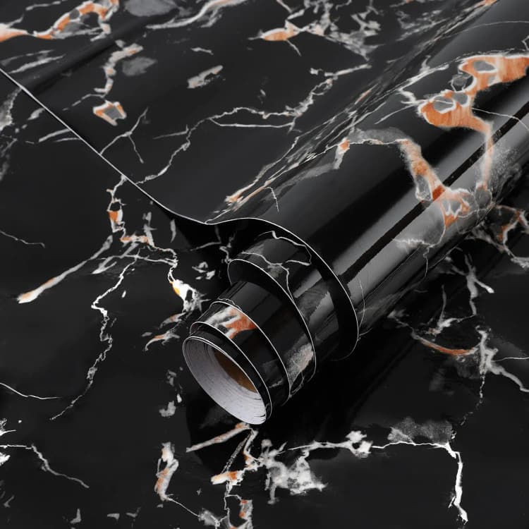 COWINLIFE Hot Sale Modern Waterproof Peel and Stick 3D Self Adhesive Marble Wall Stickers for Bedroom Decor detail 8