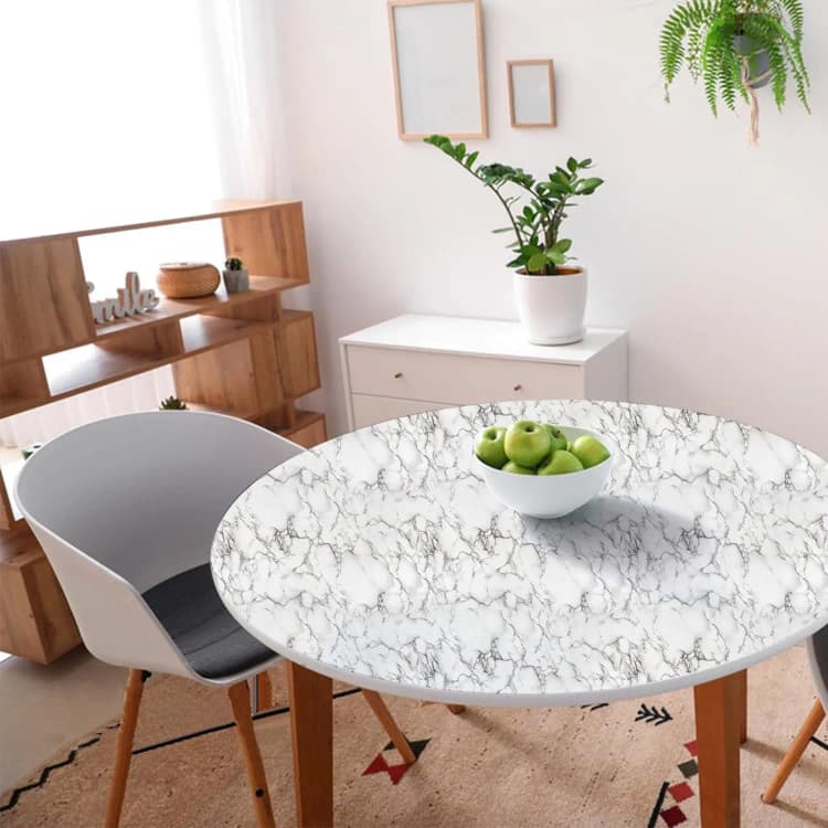 COWINLIFE DECO PVC Material Peel Stick Waterproof Grey Wallpaper Modern Self-Adhesive Marble Sticker Household Administration Use detail 3