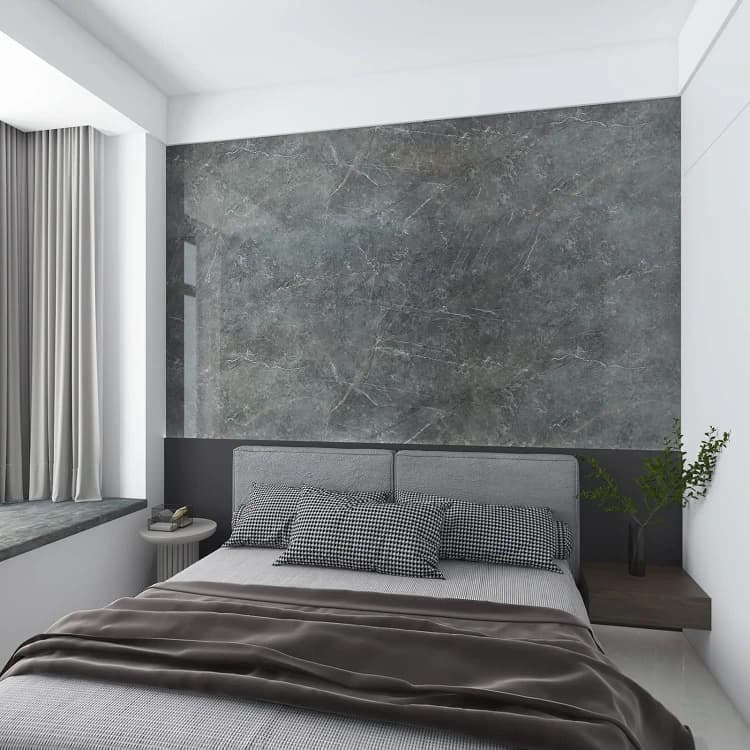 COWINLIFE DECO Best Selling High Glossy Waterproof Wallpaper Peel and Stick PVC Self Adhesive 3D Marble Sticker for Kitchen Cabinets detail 2