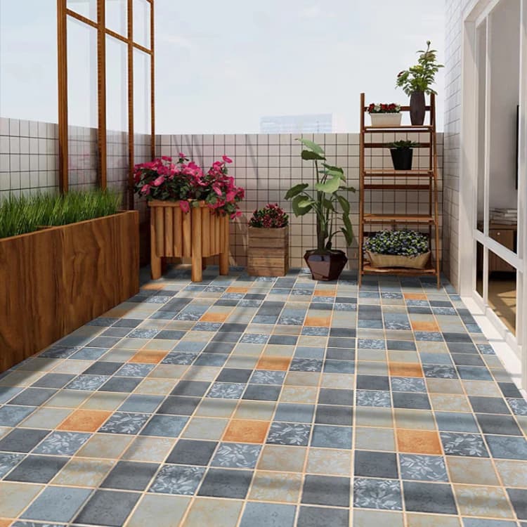 High Quality Modern Indoor Waterproof Anti-Slip Self Adhesive PVC Vinyl Flooring Wallpaper detail 5