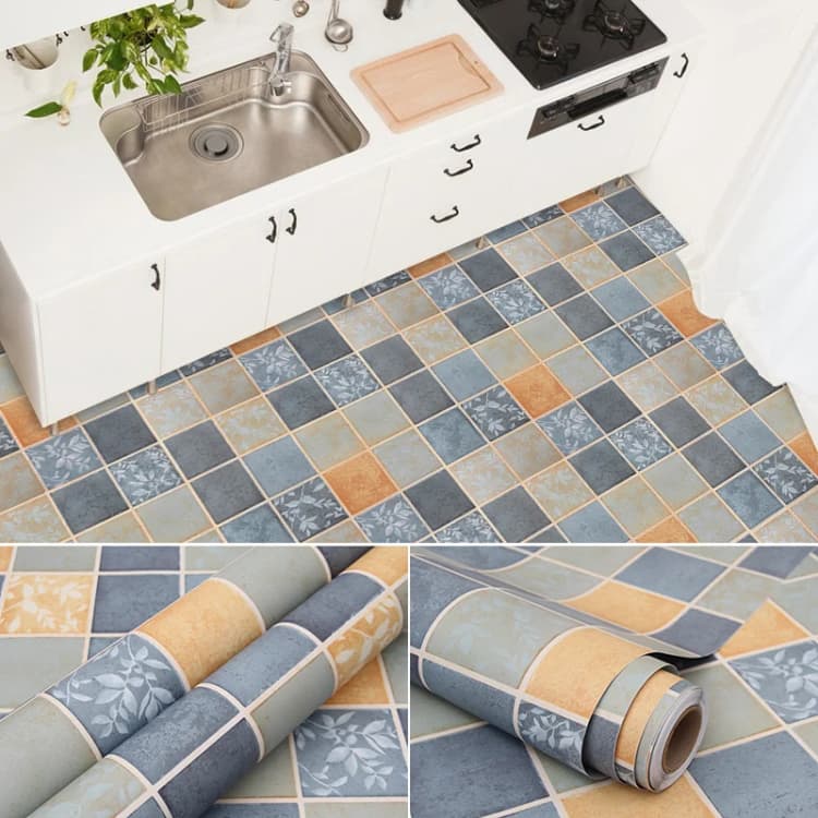 High Quality Modern Indoor Waterproof Anti-Slip Self Adhesive PVC Vinyl Flooring Wallpaper detail 7