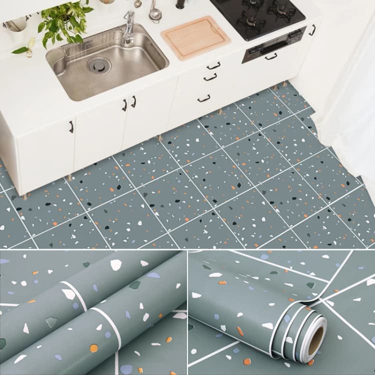 High Quality Modern Indoor Waterproof Anti-Slip Self Adhesive PVC Vinyl Flooring Wallpaper detail 8