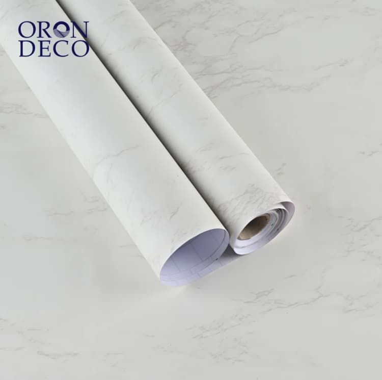 COWINLIFE DECO Self-Adhesive Marble Floor Tiles Wallpaper Modern Matt PVC Vinyl Waterproof Anti-Slip Wear Resistant Indoor Bedroom detail 1