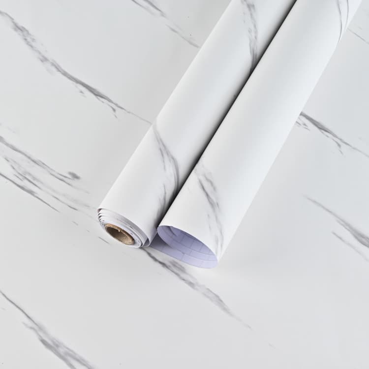 COWINLIFE DECO Self-Adhesive Marble Floor Tiles Wallpaper Modern Matt PVC Vinyl Waterproof Anti-Slip Wear Resistant Indoor Bedroom detail 3