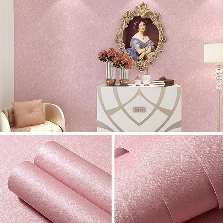 Modern Geometric Waterproof Silver 3D Heavy Embossed Silk PVC Vinyl Self-Adhesive Wallpaper for Household Furniture Countertop detail 7