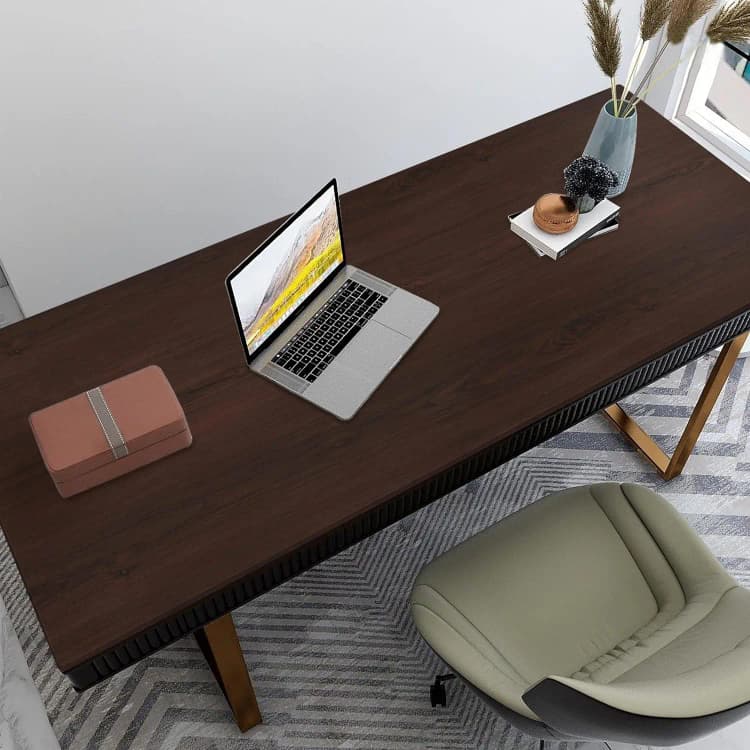 3D Brown Wood Design Kitchen Wallpaper Removable Waterproof Self Adhesive Vinyl Modern Wall detail 5