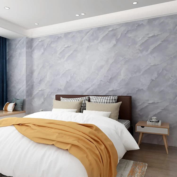 COWINLIFE DECO Modern Marble PVC Self-adhesive Wallpaper Kitchen Bathroom Waterproof Mold-Proof Geometric Design Hot Selling detail 5