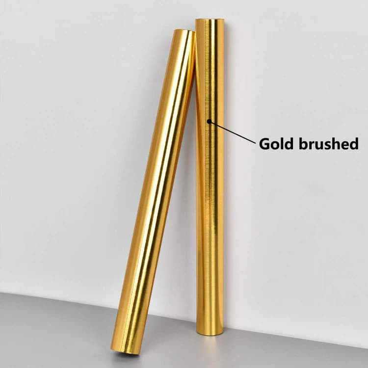 Hot Selling Modern Metallic PVC Wallpaper Peel and Stick Gold Brushed Self Adhesive Waterproof Removable for Kitchen Decor detail 3