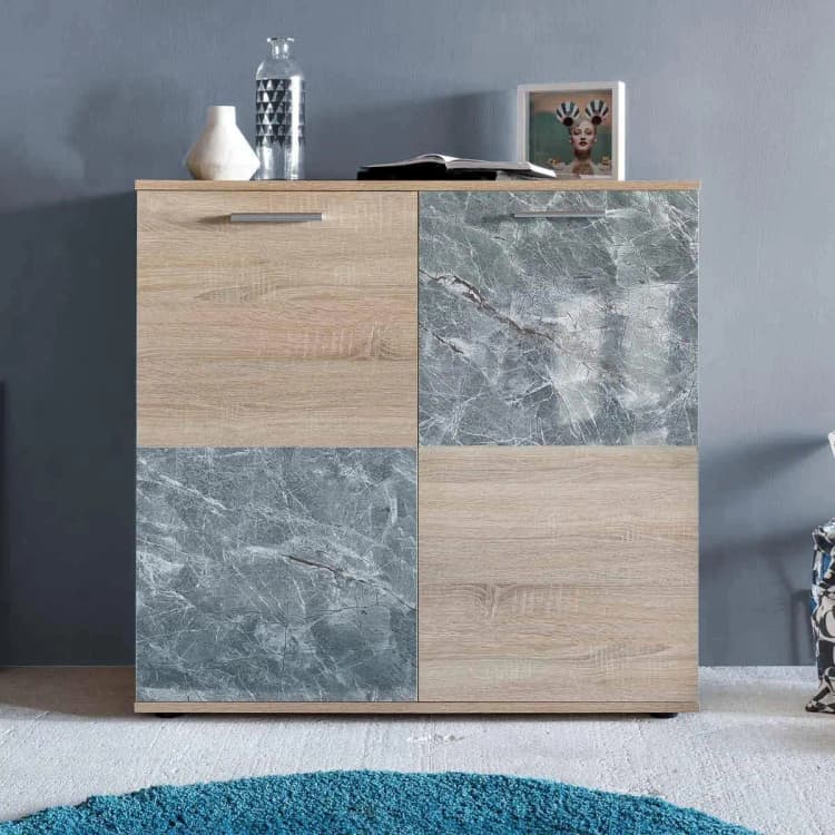 COWINLIFE High Glossy 3D Marble Waterproof Kitchen Wall Paper Peel and Stick Self Adhesive Modern Rolls for Wall Decor detail 6