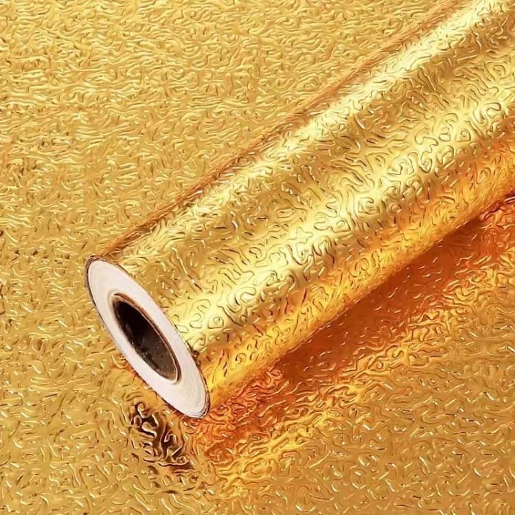 COWINLIFE DECO 3D Golden PVC Self-adhesive Waterproof Mould-proof Metallic Oil Proof Modern Geometric Kitchen Wall Sticker Vinyl Home detail 8