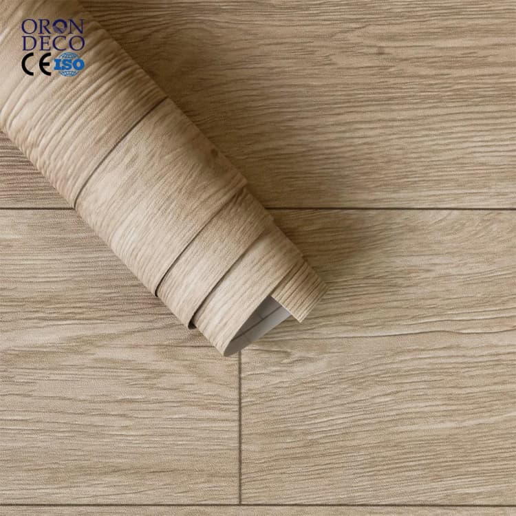 COWINLIFE DECO Removable Self Adhesive Waterproof Indoor Living Room Floor Tiles Luxury Vinyl Flooring Modern Design detail 1