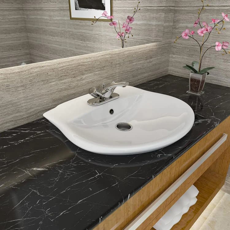 COWINLIFE Hot Selling Black Self Adhesive Modern Waterproof PVC Mould-Proof Marble Design Wall Paper Roll for Kitchen Home Decor detail 5