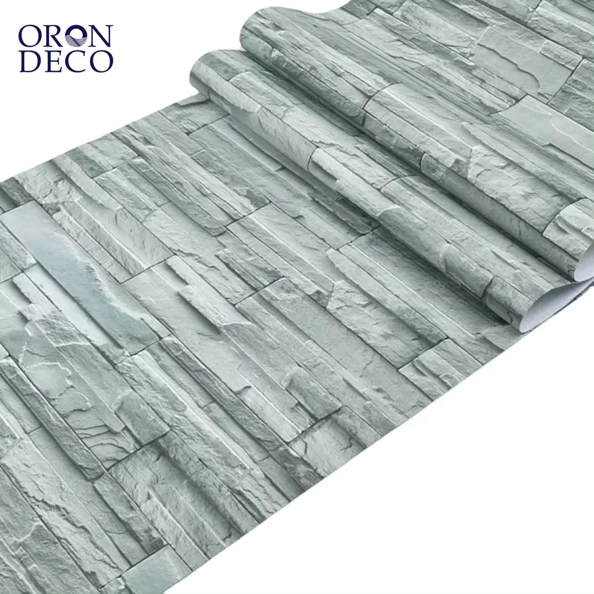 COWINLIFE DECO Modern Waterproof Brick 3D PVC Vinyl Self Adhesive Wallpaper Peel Stick for Bedroom Customizable Colors Easy