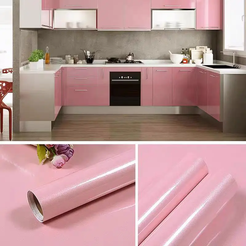 COWINLIFE DECO Modern Self-adhesive Waterproof Vinyl PVC Peel Stick Stripes & Plaid Kitchen Wall Sticker for Cabinet and Furniture detail 4