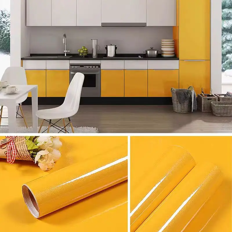 COWINLIFE DECO Modern Self-adhesive Waterproof Vinyl PVC Peel Stick Stripes & Plaid Kitchen Wall Sticker for Cabinet and Furniture detail 5