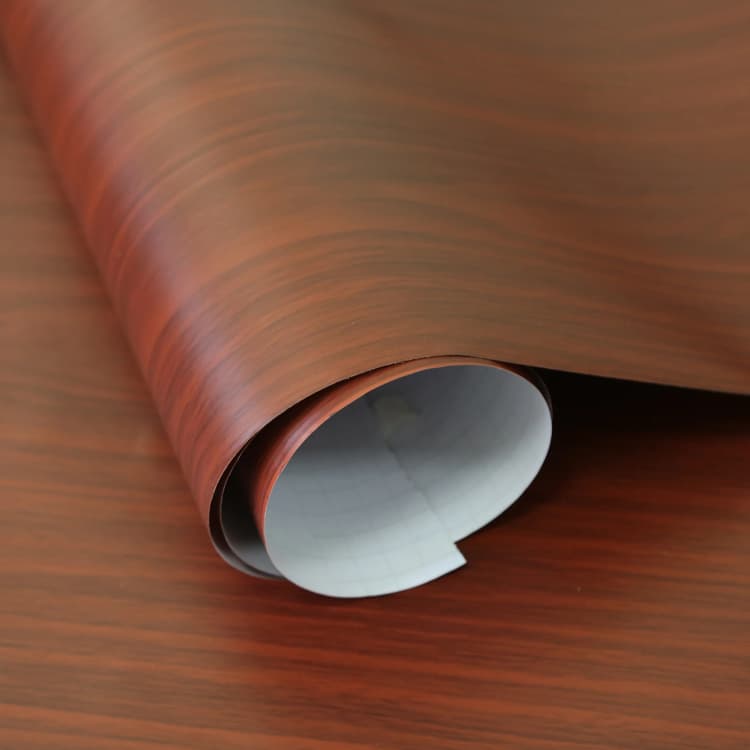 Wood Texture Self Adhesive Waterproof Peel & Stick Wallpaper Vinyl PVC Film for Hotel Furniture Stickers Cabinets detail 2