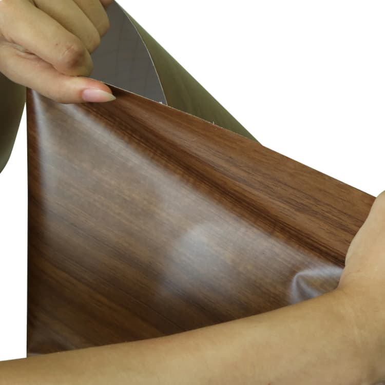 Wood Texture Self Adhesive Waterproof Peel & Stick Wallpaper Vinyl PVC Film for Hotel Furniture Stickers Cabinets detail 6