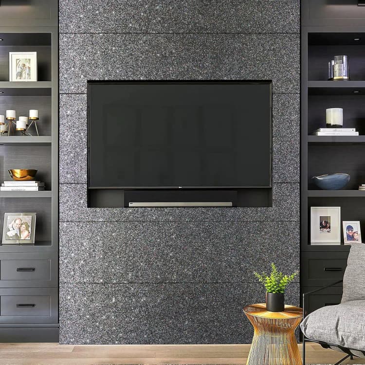 COWINLIFE Light Luxury Modern Living Room Self-adhesive Shiny Gray PVC Waterproof Removable Wallpaper Roll Home Decor detail 6
