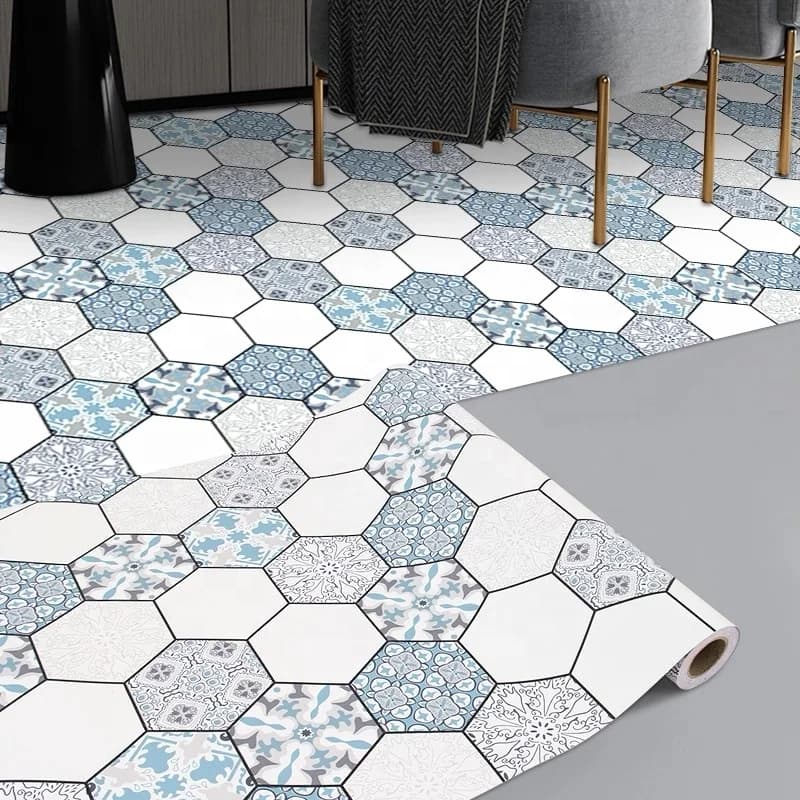 COWINLIFE DECO New Indoor Vinyl Flooring Sticker Waterproof Anti-Scratch Wear Resistant Self-Adhesive Peel Stick PVC Floor Sticker