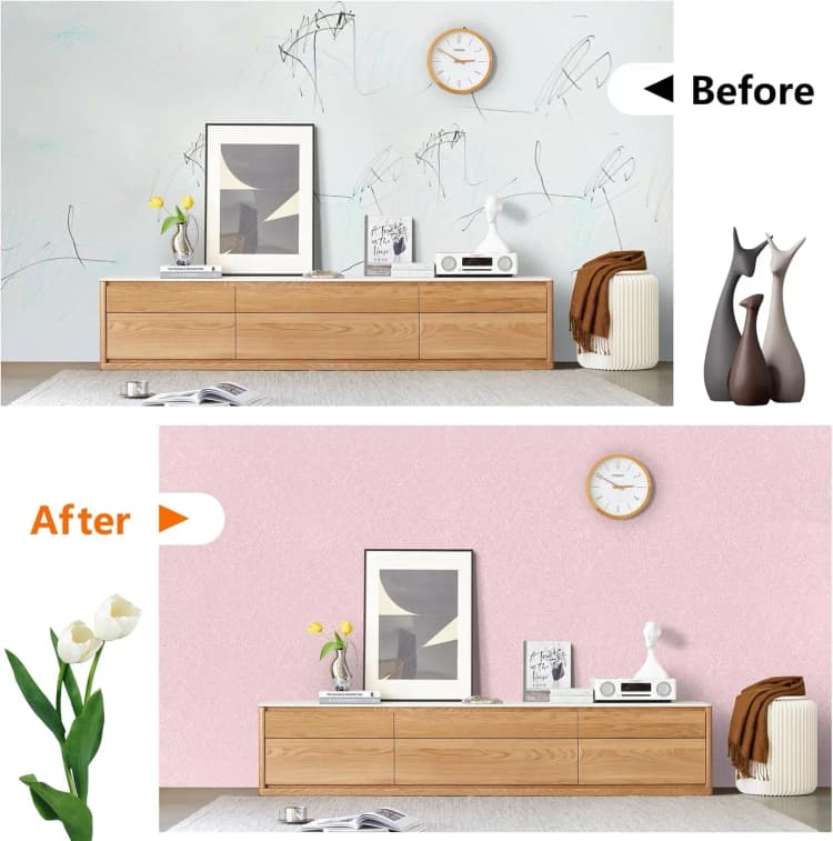 COWINLIFE Factory Price 3D Vinyl/PVC Embossed Self Adhesive Waterproof Modern Kitchen & Bathroom Luxury Wallpaper Roll Home Decor detail 2