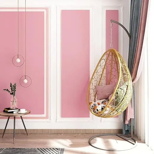 Wholesale Customized Interior Wall Panels Solid Color Waterproof Mould-Proof Self Adhesive PVC Wallpaper for Bedroom detail 5