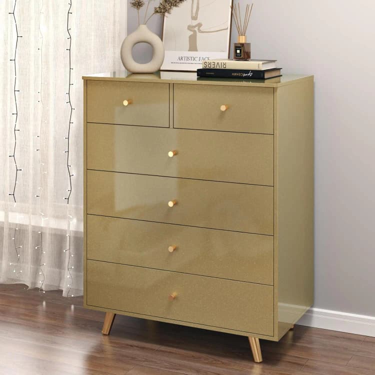 COWINLIFE DECO Glitter Champagne Kitchen Wrap Wall Peel Stick Wallpaper Modern PVC Vinyl Glossy Waterproof Removable Bathroom Bedroom detail 5