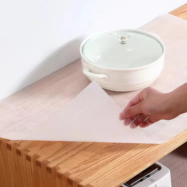 COWINLIFE DECO Eco-Friendly Reusable EVA Anti-Slip Shelf Drawer Liner Colorful Waterproof Mat for Kitchen Cabinets and Refrigerators