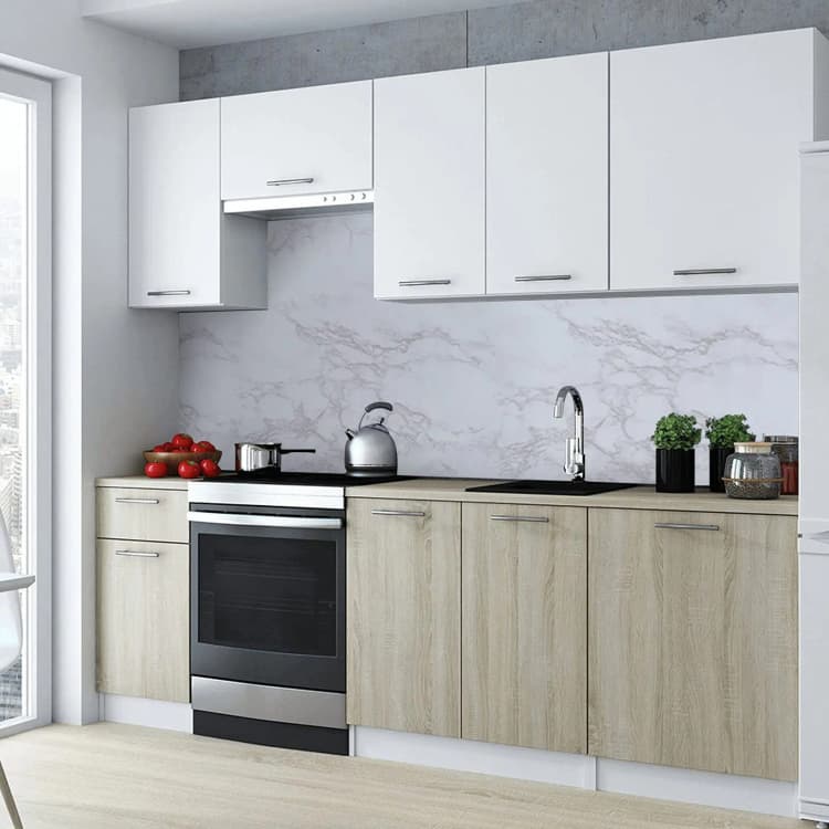 Glossy PVC Peel and Stick Wall Paper Decorative Self-Adhesive Film Marble Sticker Contact Paper Wallpaper for Kitchen Cabinet detail 4