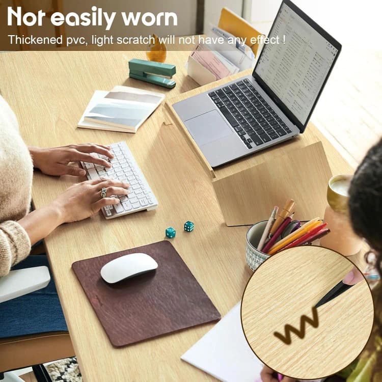 COWINLIFE Wood Texture Wall Sticker Self Adhesive Waterproof PVC Peel and Stick Wallpaper Roll Furniture House Decoration Interior detail 5