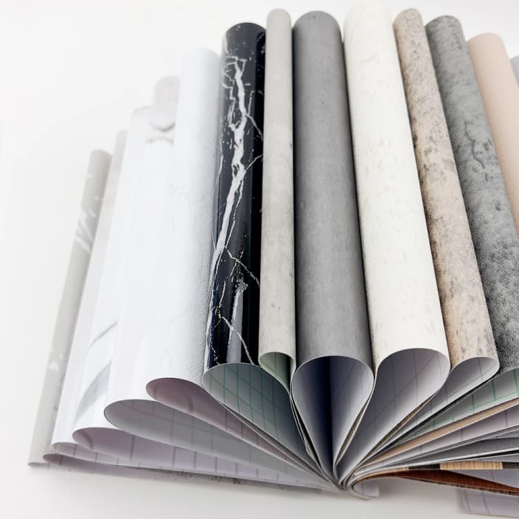COWINLIFE Hot Selling Wall Stickers A4 Sample Book 20 Patten 3D Pvc Waterproof Peel and Stick Self Adhesive Wallpaper Floor Sticker detail 7