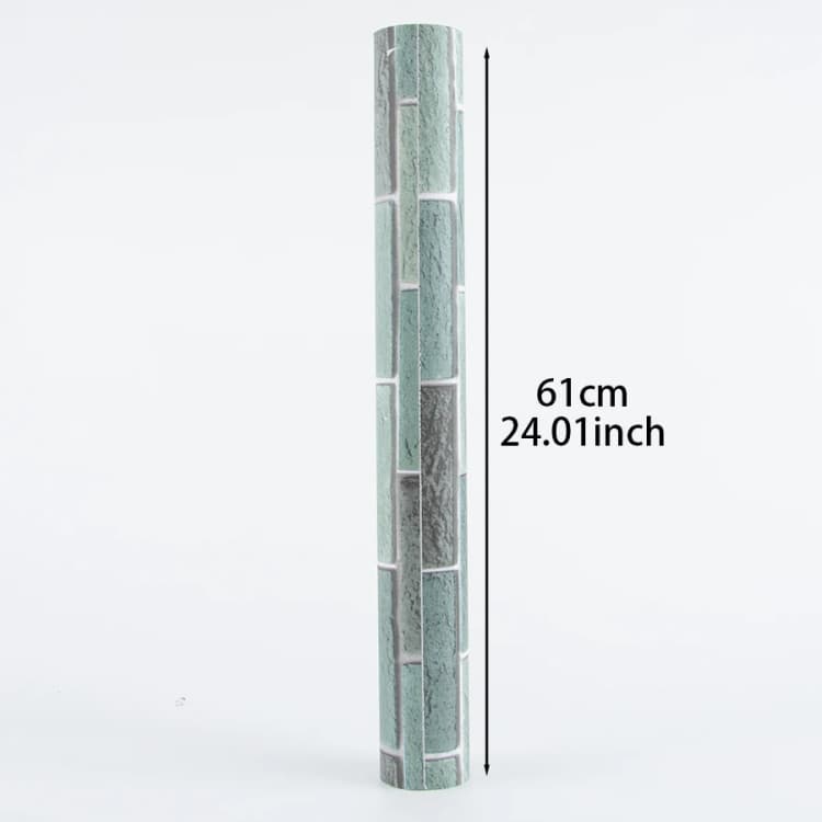 24"x197" Low Price Vinyl Wrap Brick Wallpaper 3d Kitchen Wall Sticker Furniture Self Adhesive Wallpaper for Bedroom Home Decor detail 6