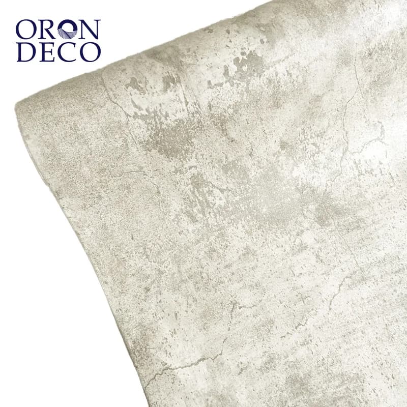 COWINLIFE DECO Modern 3D Thick Cement Wallpaper Hot Selling Peel Stick Vinyl Removable Adhesive Wall Sticker Concrete Contact Paper