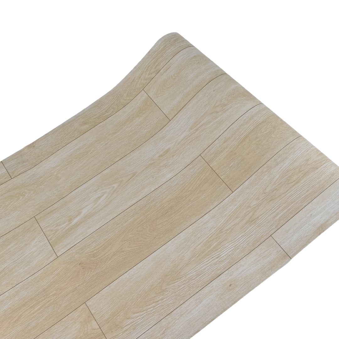 COWINLIFE High Quality Waterproof Self Adhesive Luxury Vinyl Plastic Flooring Wood Floor Sticker Wallpaper for Living Room
