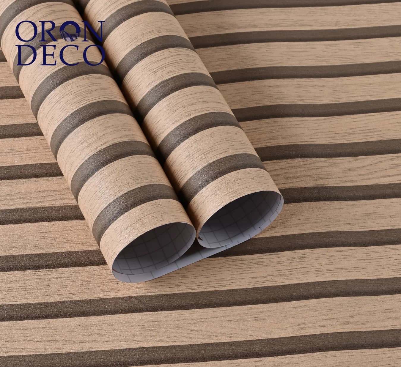 COWINLIFE DECO Best Selling Self-adhesive Vinyl Wallpaper Modern 3D Wood Waterproof Peel and Stick Design Sticker for Bedroom