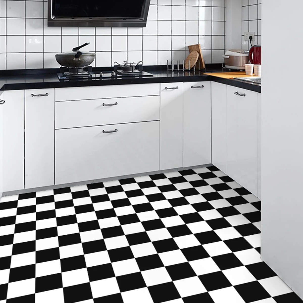 Floor Paper Pvc Decorative Paper for Floor Peel and Stick Floor protection Paper Board for Bathroom Kitchen