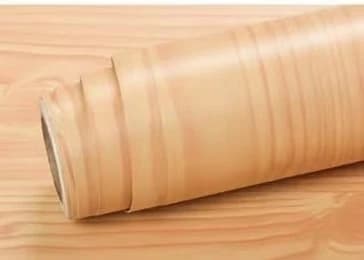 COWINLIFE Self-Adhesive PVC Wall Paper Modern Design Wooden Textured Decorative Furniture Film 3D Wood Wallpaper for Kitchen Decor detail 7