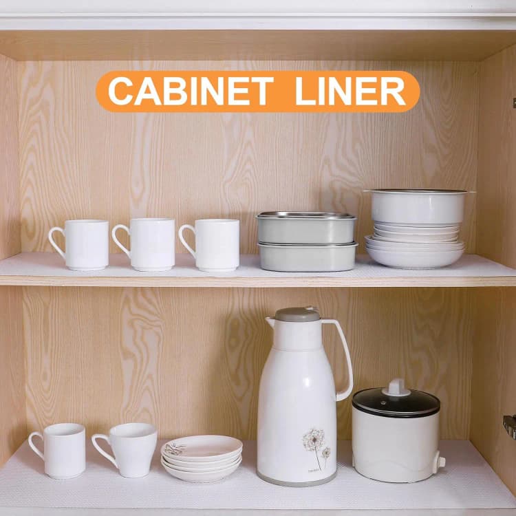 White Waterproof EVA Fridge Mat Non-Slip Eco-Friendly Refrigerator & Cabinet Shelf Liner Easy Clean OEM Factory Wholesale Custom detail 3