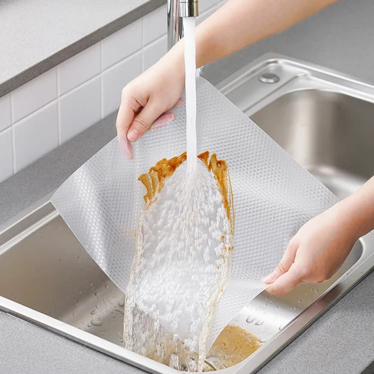 White Waterproof EVA Fridge Mat Non-Slip Eco-Friendly Refrigerator & Cabinet Shelf Liner Easy Clean OEM Factory Wholesale Custom detail 6