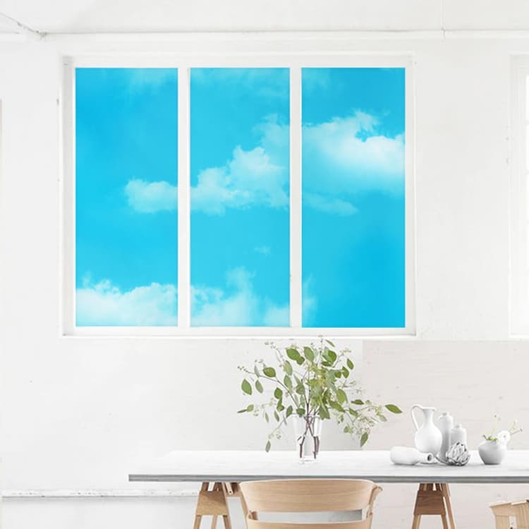 Latest Design Fresh Blue Sky Peel and Stick Wallpaper Self Adhesive Wallpaper for Windows Children'S Room Bedroom detail 2