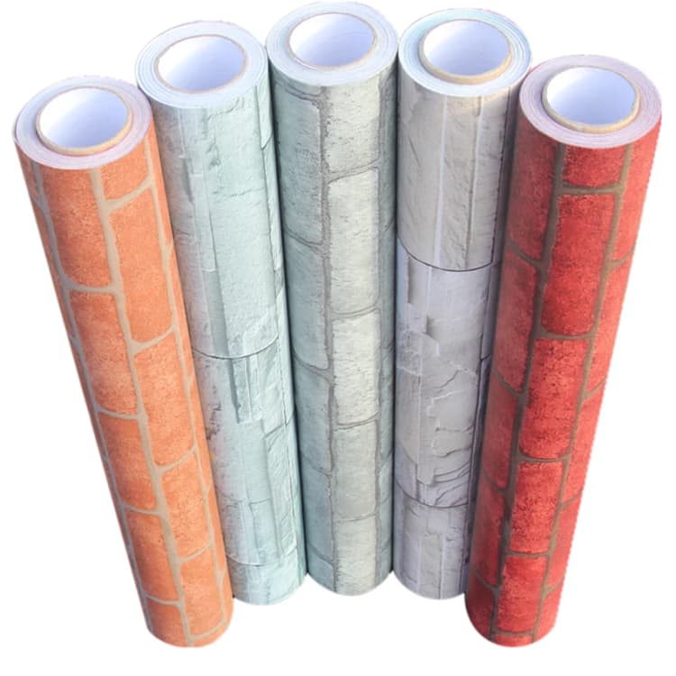 Best Quality 3D Stone Wallpaper Rolls Stocks Home Decoration Self Adhesive Brick Wall Wallpaper Wall Covering detail 6