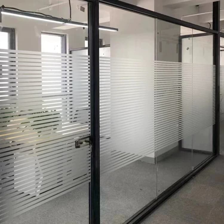 COWINLIFE DECO Modern Style PET Electrostatic Film Window Privacy Glass Sunscreen Cover for Home Office Bathroom Decorative Films detail 5