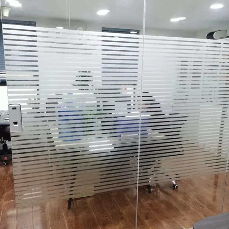 COWINLIFE DECO Modern Style PET Electrostatic Film Window Privacy Glass Sunscreen Cover for Home Office Bathroom Decorative Films detail 6